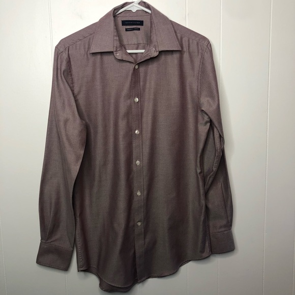Tommy Hilfiger Mens button down shirt. Size 14 1/2 - Picture 1 of 9